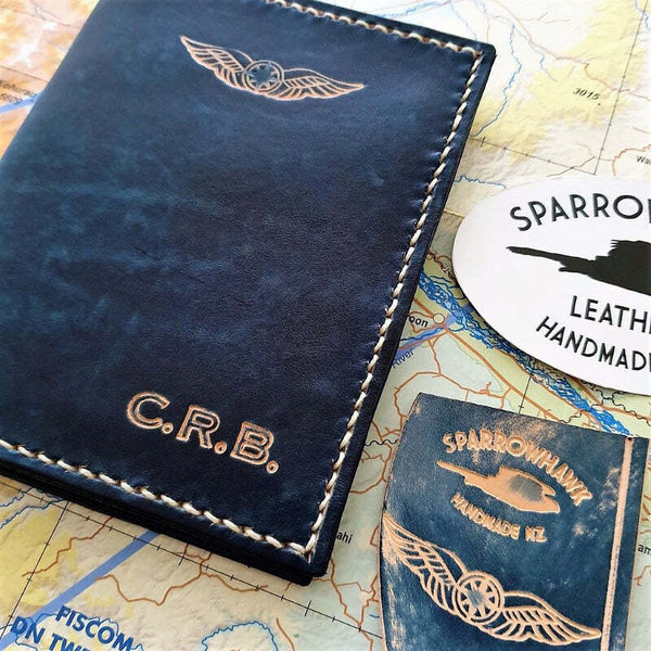 Sparrowhawk NZ Pilot's Licence & Medical Certificate Wallet Licence Covers by Sparrowhawk | Downunder Pilot Shop