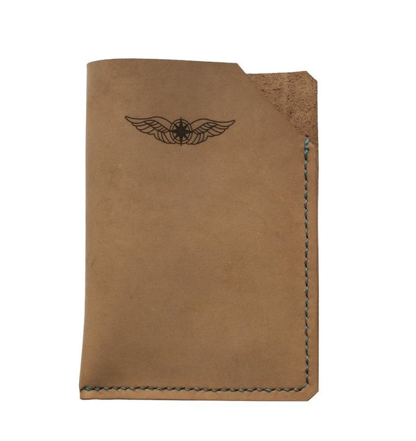 Sparrowhawk Passport Wallet - Nubuck-Sparrowhawk-Downunder Pilot Shop
