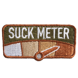 Suck Meter Morale Patch Badges and Pins by Rothco | Downunder Pilot Shop