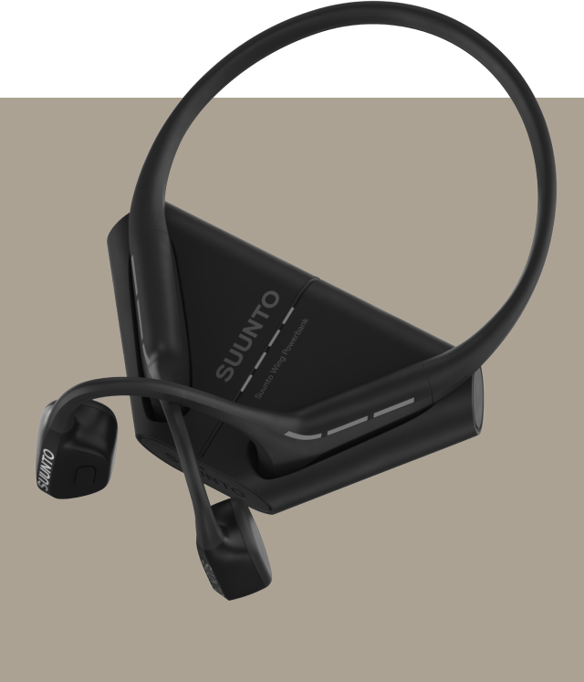 Suunto Wing Headphones - Black Headphones by Suunto | Downunder Pilot Shop