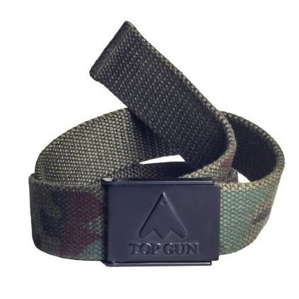 TOP GUN Bottle Opener Stealth Belt - Camo L Belts by TOP GUN | Downunder Pilot Shop