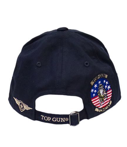 TOP GUN Cap with Patches - Navy Caps by TOP GUN | Downunder Pilot Shop