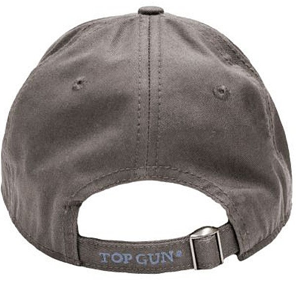 TOP GUN Logo Cap - Grey Caps by TOP GUN | Downunder Pilot Shop