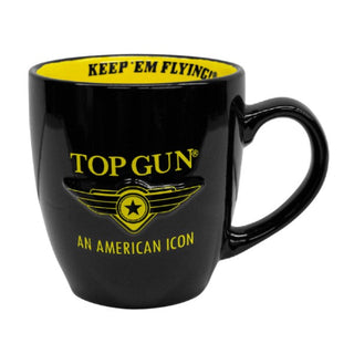 TOP GUN Logo Coffee Mug - Black Coffee Mugs by TOP GUN | Downunder Pilot Shop