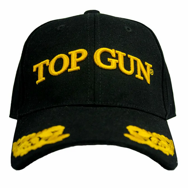 TOP GUN Wings Cap - Black Caps by TOP GUN | Downunder Pilot Shop