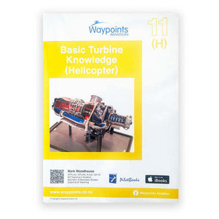 Waypoints Vol 11 (H) : NZ Basic Turbine Knowledge - Helicopter Books by Waypoints | Downunder Pilot Shop