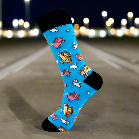 Quand les cochons volent Chaussettes 