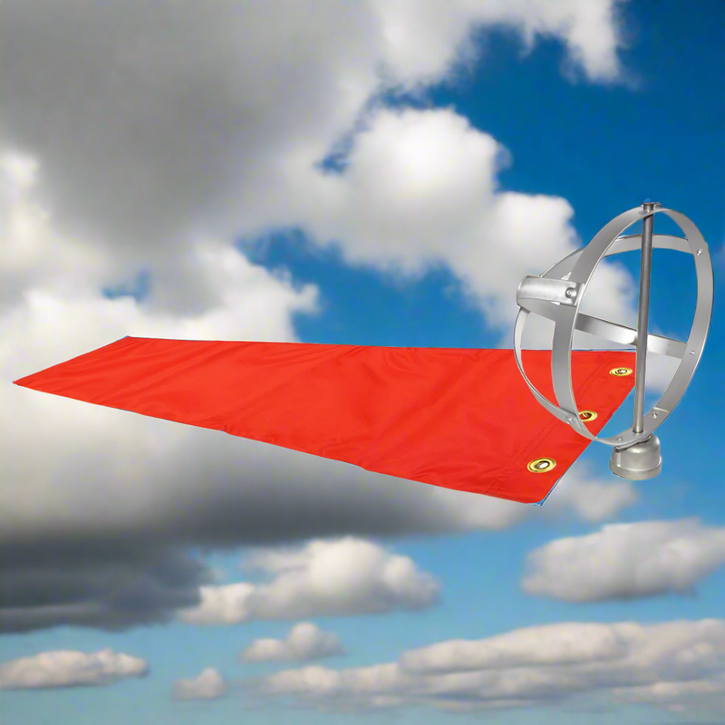 Windsock and Frame Combo 6 inch Diameter - 24 inch Length