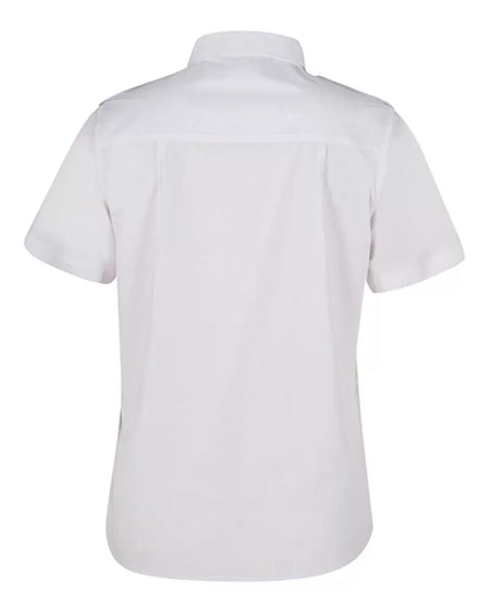 Womens JB Pilot Shirt - Short Sleeve White