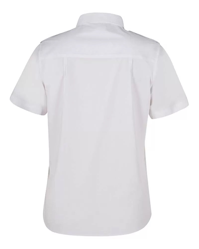 Womens JB Pilot Shirt - Short Sleeve White