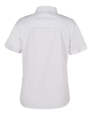 Womens Pilot Shirt - Short Sleeve White